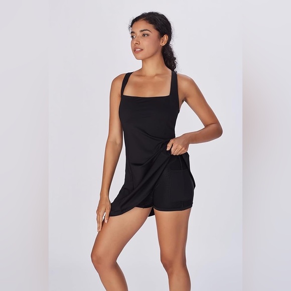 DH-Max Square Neck Tennis Dress - Picture 6 of 6